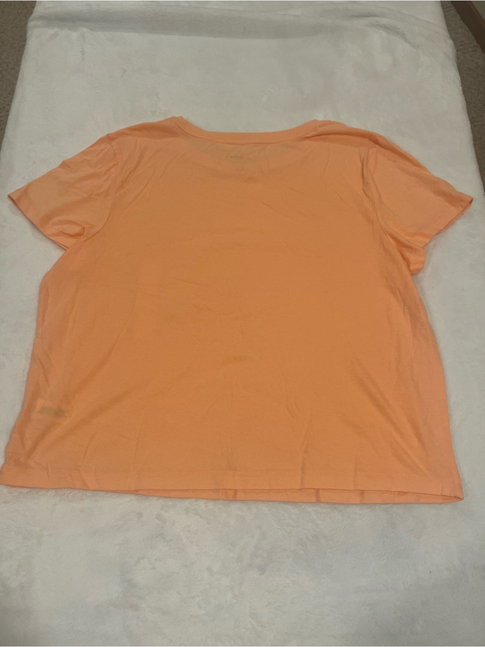 Universal Thread Solid Peach Crewneck Tee - XL - Picture 2 of 7
